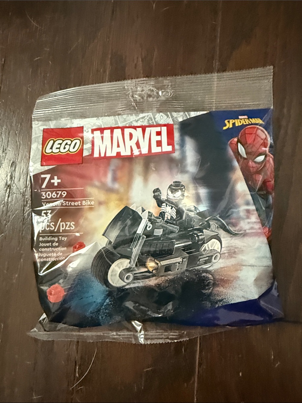 LEGO 30679 Marvel Venom Street Bike - Black and White